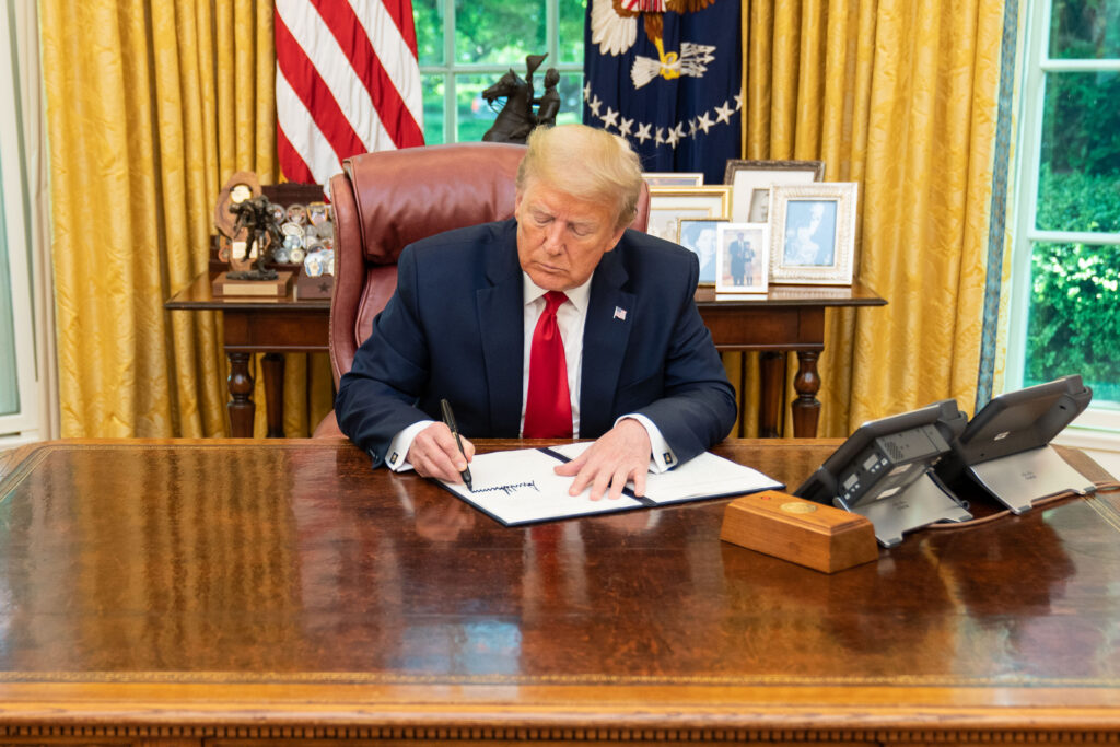 President Trump Signs an Executive Order